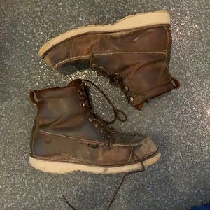 Irish setter red wing men’s leather boots 11 red-brown $299 guc